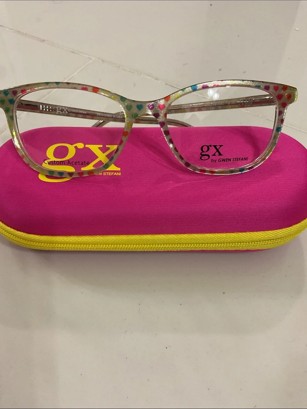 NWT GX by Gwen Stefani Eyewear, Heart Dots GX837